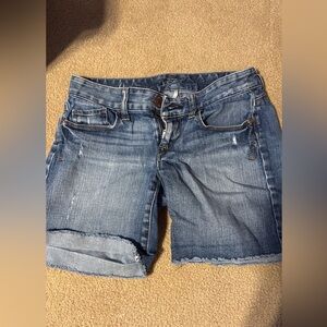 LOFT Classic Blue Jean Shorts
